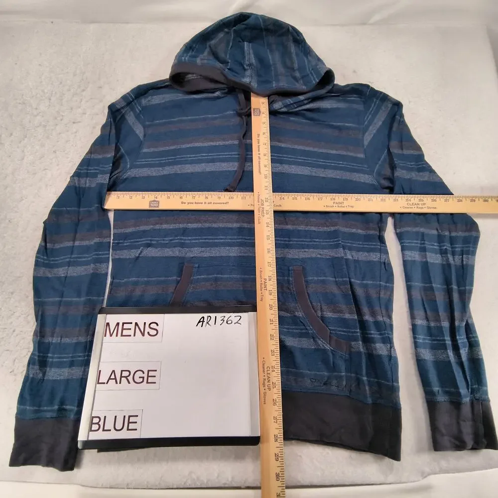 Oneill Pullover Long Sleeve Outdoor Hoodie Mens Size Large L Blue